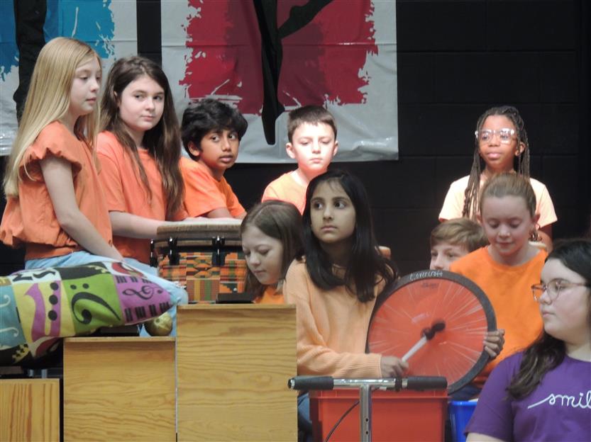 Students learn about Black History Month